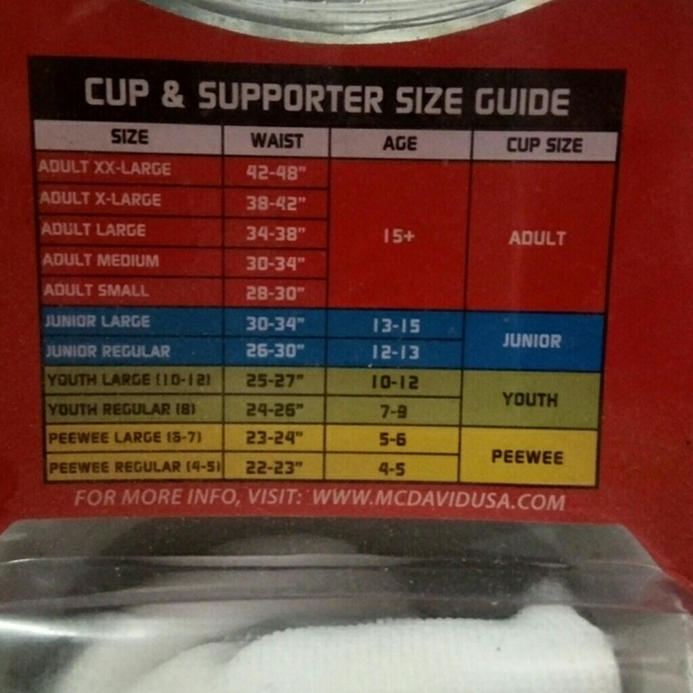 Sports cup classic supporter and adult flexcup - Picture 2 of 2
